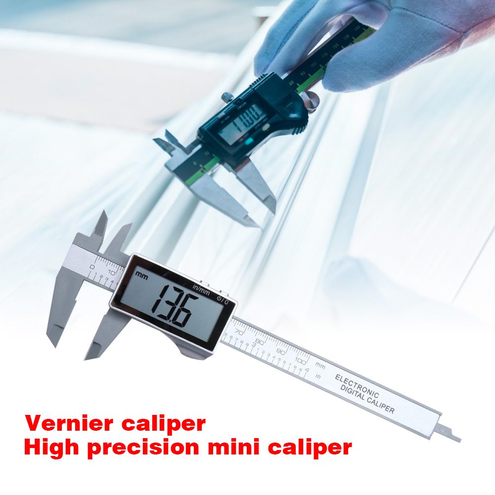 [Moscow Six] ♬ 100/150mm Electronic Digital Vernier Caliper Full Screen Measuring Tools