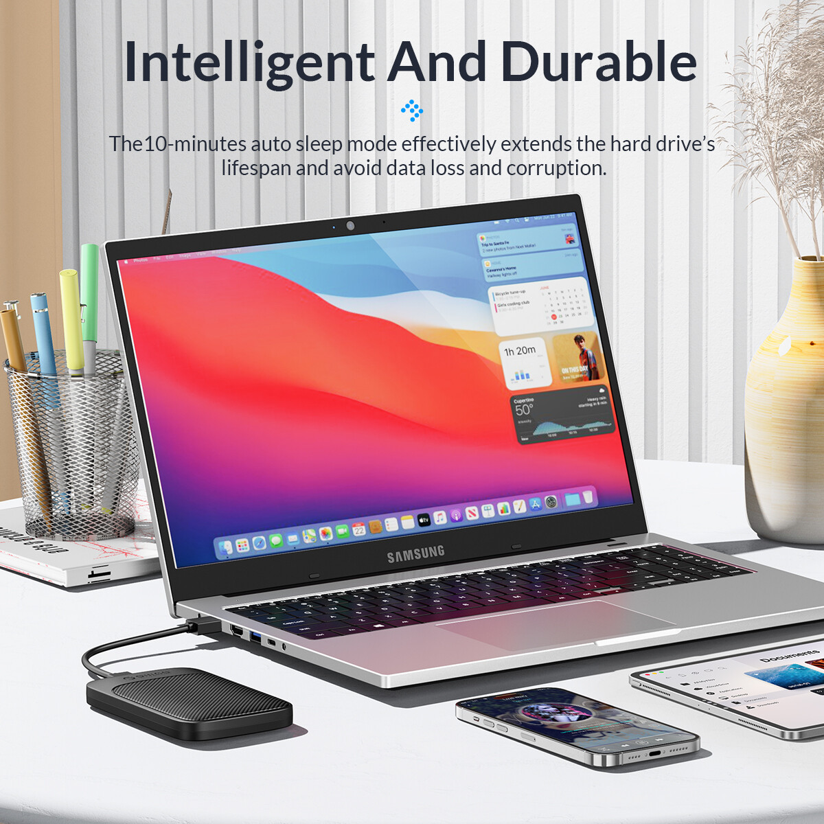 Ốp ORICO HDD, Hộp Đựng Ổ Cứng 2.5 Inch SATA Sang USB 3.0 Ổ Cứng SSD 4TB Miễn Phí 5Gbps Kèm Theo Chế Độ Ngủ Tự Động (2020U3)