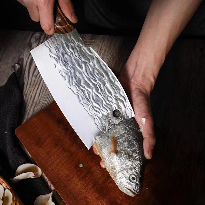 KS Dao Búa Dao Đầu Bếp Dao Chặt Gia Dụng