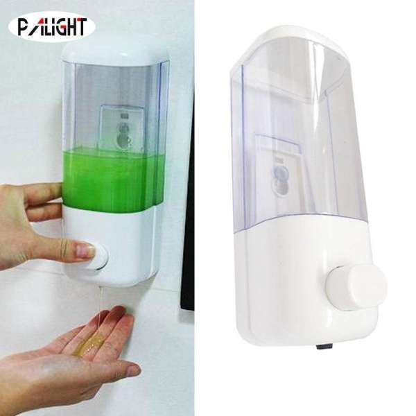 PAlight 500 ml Nhà Tắm Treo Tường Hộp Xà Phòng Nước Rửa Tay Dầu Gội Rửa cho Nhà Bếp PHÒNG RỬA