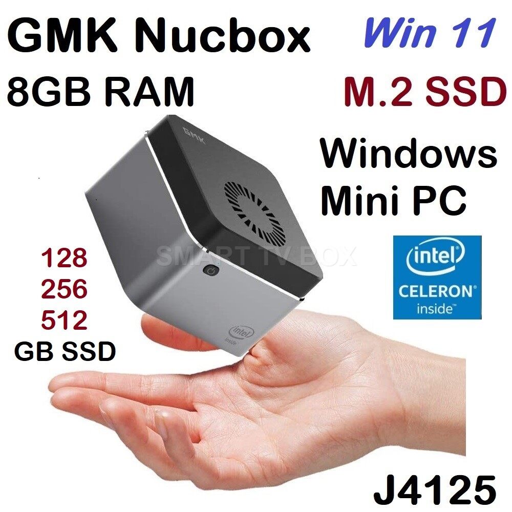 Ready Stock GMK NucBox Windows 11 Windows Mini PC Intel Celeron