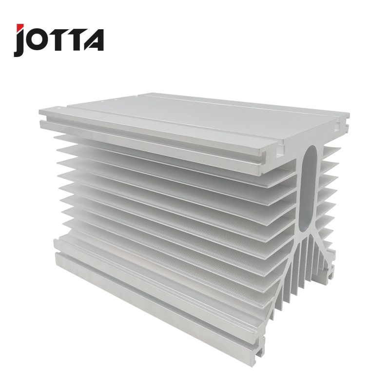 Y Shape 110*125*135mm Aluminum Three Solid State Relay Ssr Heat Sink For Less Than 100a