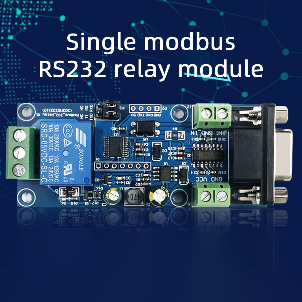 【Hàng Có Sẵn & Giao Hàng Miễn Phí】mô Đun Rơ Le Đơn/Kép Aideepen Modbus RTU Chính Thức DC7-24V UART RS232/TTL