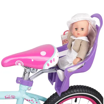 Drbike Kids Bike Seat Post Toy Carrier Doll Seat With Decorate