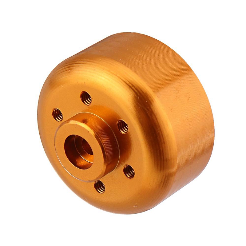 Upgrade Your WPL RC Truck: Metal Wheel Hub Rim Set For 1/16 B14, B16, C14, C24
