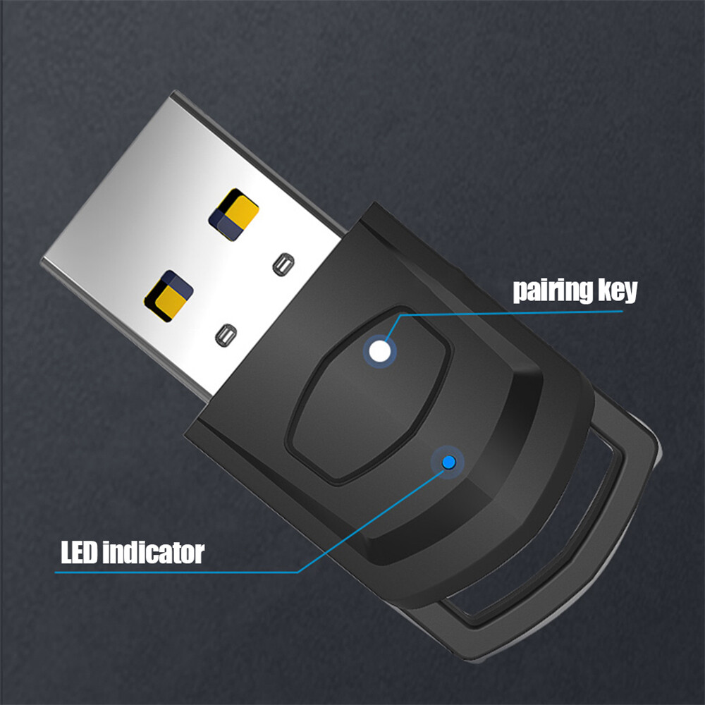 Bộ chuyển đổi đầu thu Tai nghe âm thanh trò chơi không dây cho ps5 PS4 Bảng điều khiển trò chơi Tai nghe cho máy tính máy phát âm thanh tương thích Bluetooth