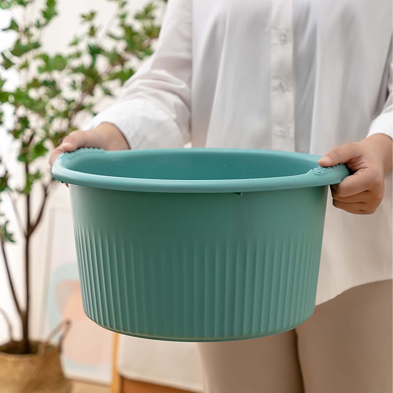 CNMF Xô Ngâm Chân Spa Chậu Rửa Cắm Trại Di Động