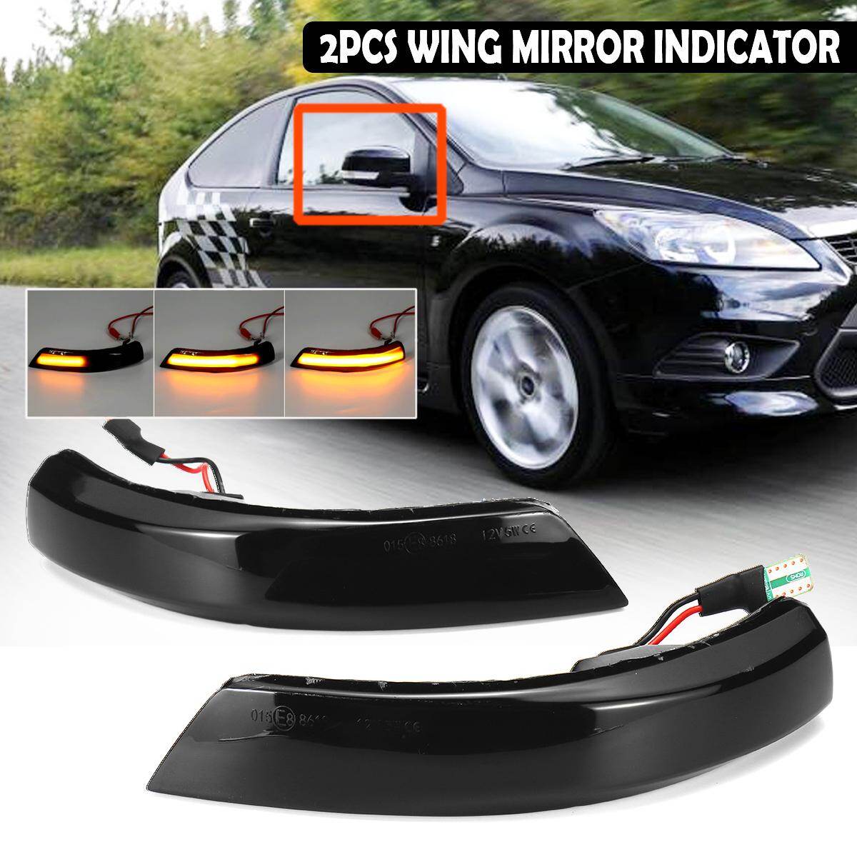 Đèn LED Xi Nhan 2Pc Đèn Báo Hiệu Cho Xe Ford Focus Mk2 Mk3 Mondeo
