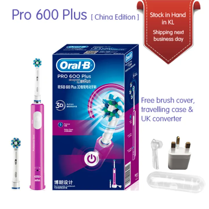 oral b pro 600 plus