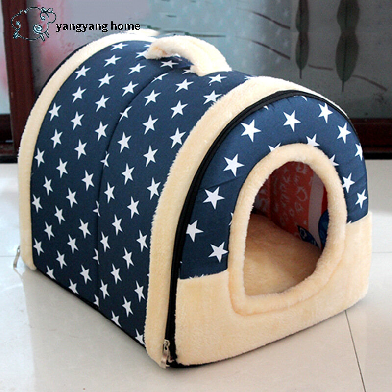 【Hot sale】yangyang home Foldable Cat Tent Washable Detachable Pet Bed For Medium Large Dogs Dual Purpose