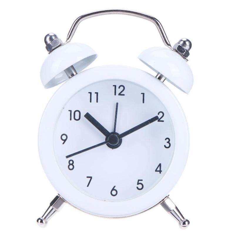 Nơi bán Nhiều màu sắc Mini Hoạt Hình Mặt Số Tròn Để Bàn Trẻ Em Kim Loại Đồng Hồ Báo Thức