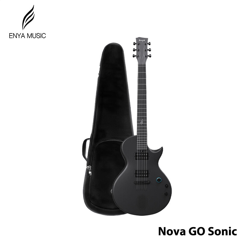 Enya Nova GO Sonic Electric Guitar Carbon Fiber Travel