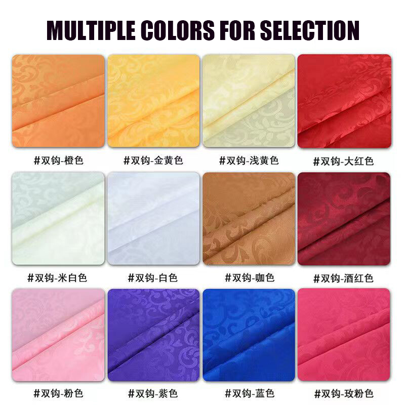 Round table square cloth hotel table cloth, customized restaurant conference home large round table cloth, rectangular table cloth, square table, round table, European style