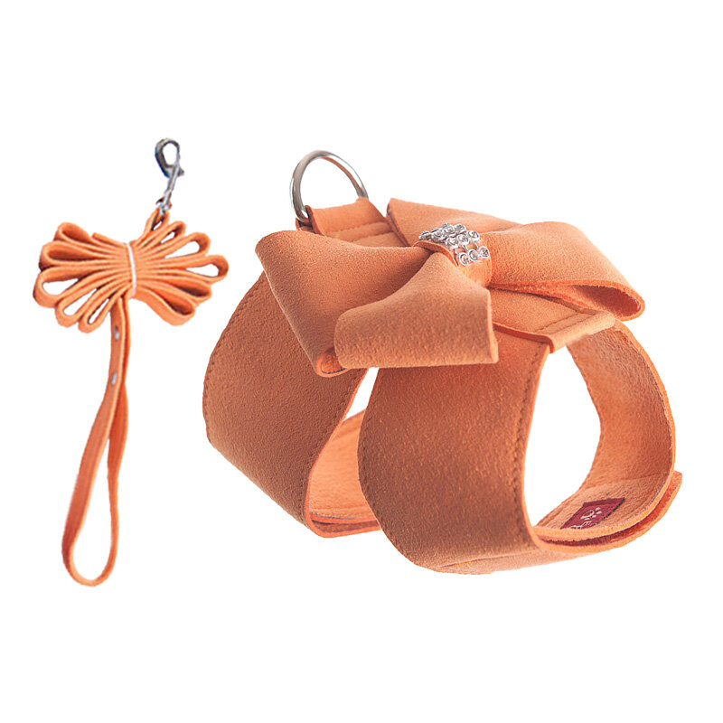 HamshMoc Adjustable Dog Harness and Leash Set Soft Pet Harness Lightweight Durable Leash Hook Design Quick Release for Small Medium Dogs