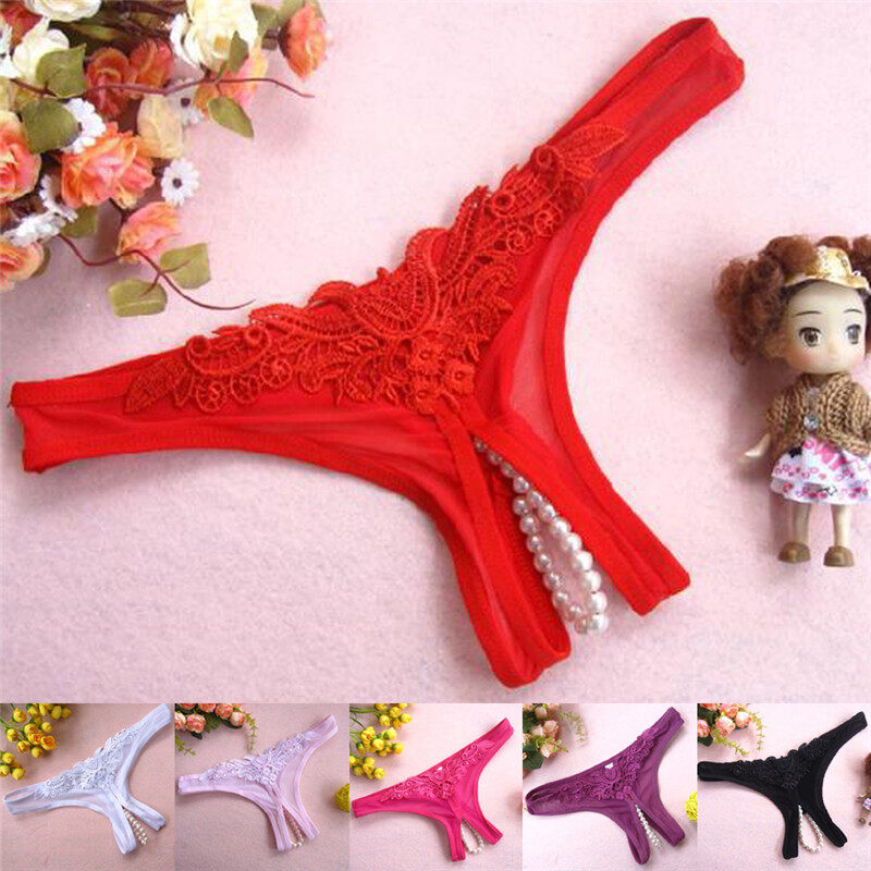 PetitQ Thong Plellis Red