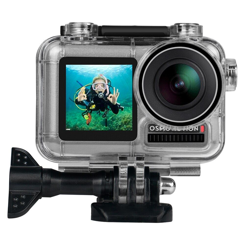 Waterproof Case Housing Shell for DJI Osmo Action Camera Diving Filter Red/Purple/Pink Lens Filter for OSMO ACTION Accessories