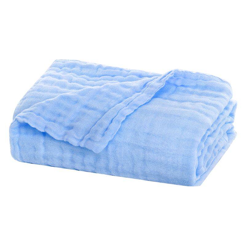 Breathable 6 Layers Gauze Baby Receiving Blanket Muslin Swaddle Wrap Newborn Infant Bath Towel Warm Sleeping Bed Cover