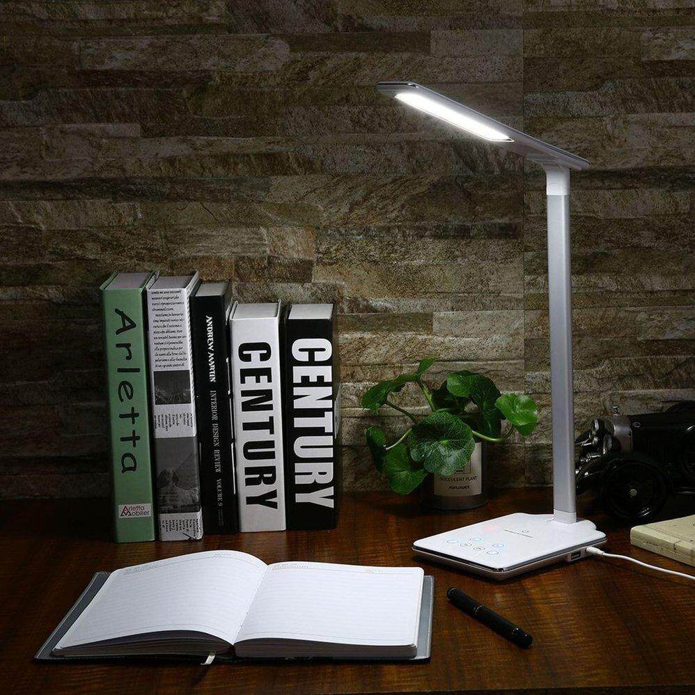 G-PADDY Sạc Không Dây Miếng Lót LED Để Bàn USB Sạc Chăm Sóc Mắt Đèn Đọc Sách