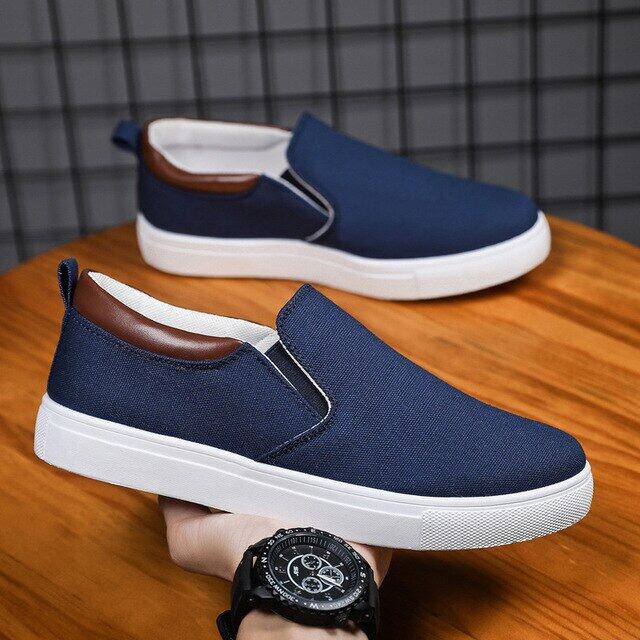 Men's hot sale canvas pumps