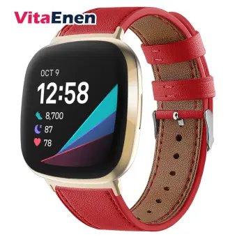 fitbit versa leather watch bands
