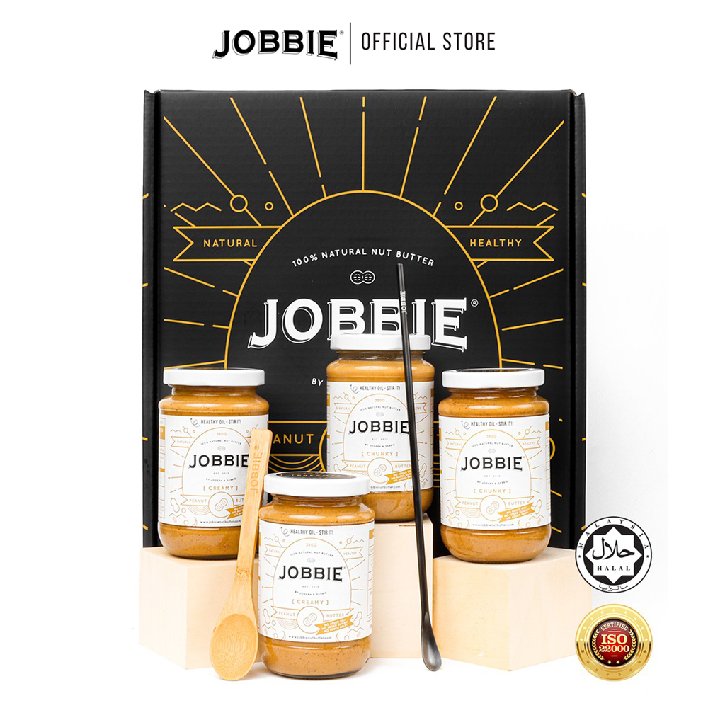 JOBBIE Peanut Butter - Pure Gift Set | Lazada