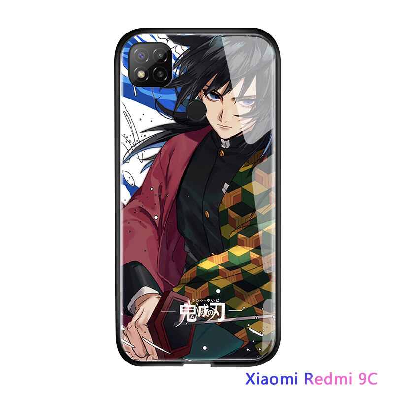 New Phone Casing For Xiomi Xiaomi Redmi 9c Cases For Redmi9c Shockproof Anime For Girls Women Demon Slayer Phone Case Kimetsu No Yaiba Tanjirou Nezuko Glossy Tempered Glass Casing Cover Lazada