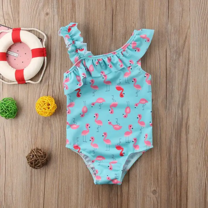 Flamingo bathing suit baby Clearance