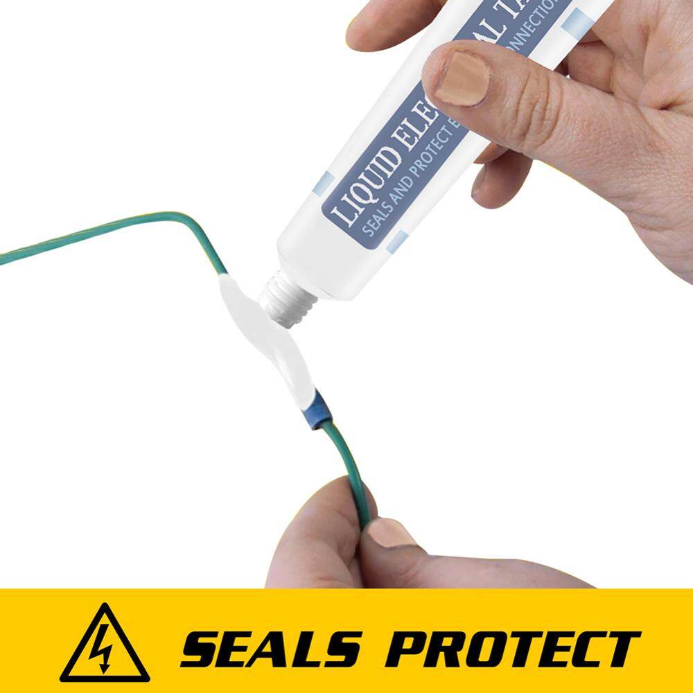 Liquid Insulating Tape 50ml Waterproof Electrical Cable Insulation Paste Glue