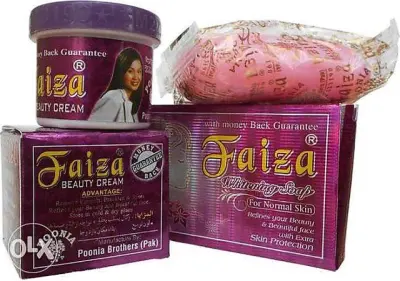 Faiza Beauty Cream and soap From Pakistan 100% Original