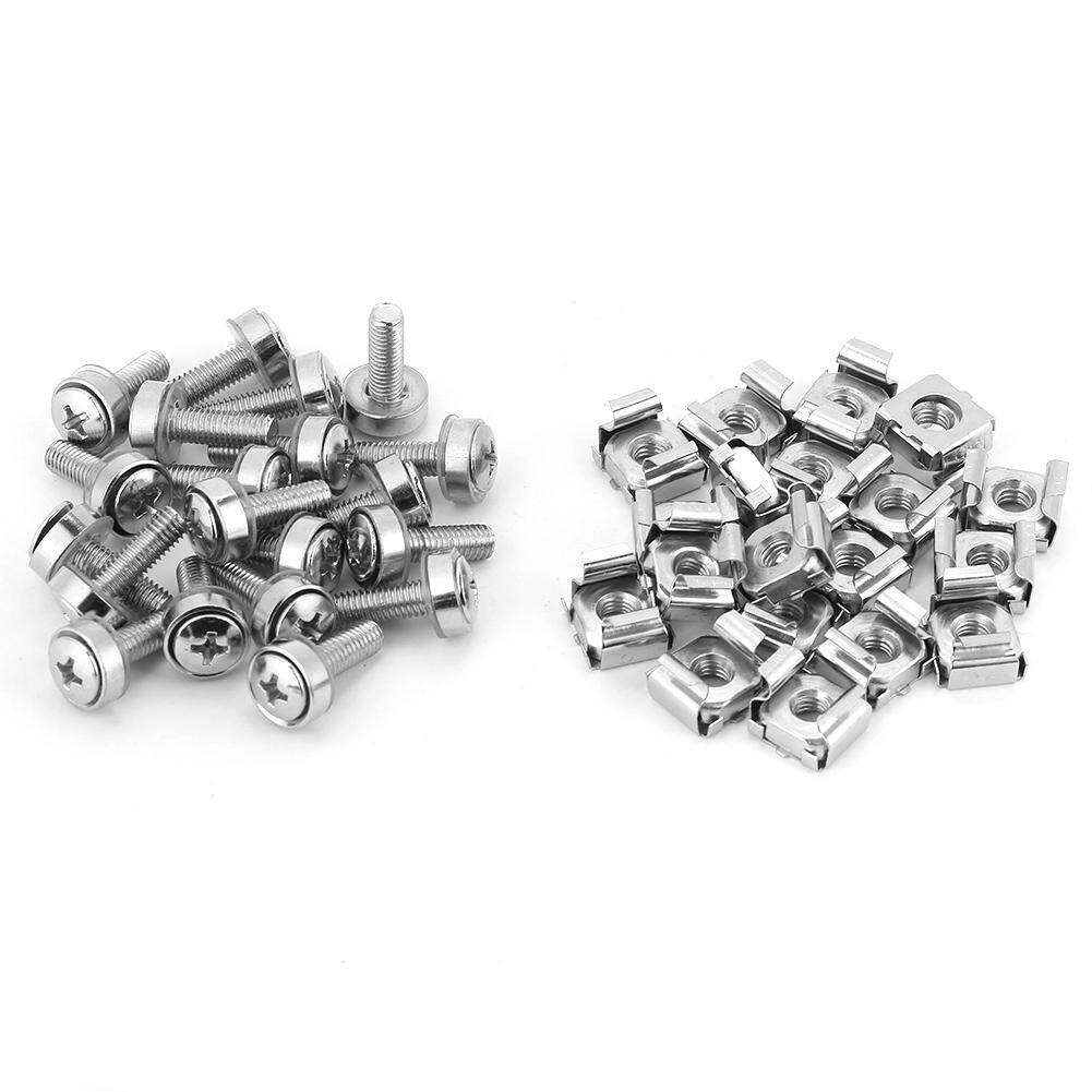 chasoee【Ưu đãi lớn】Bộ 20 Chiếc Giá Đỡ Ốc Vít Và Đai Ốc Tủ Mạng Chasoee