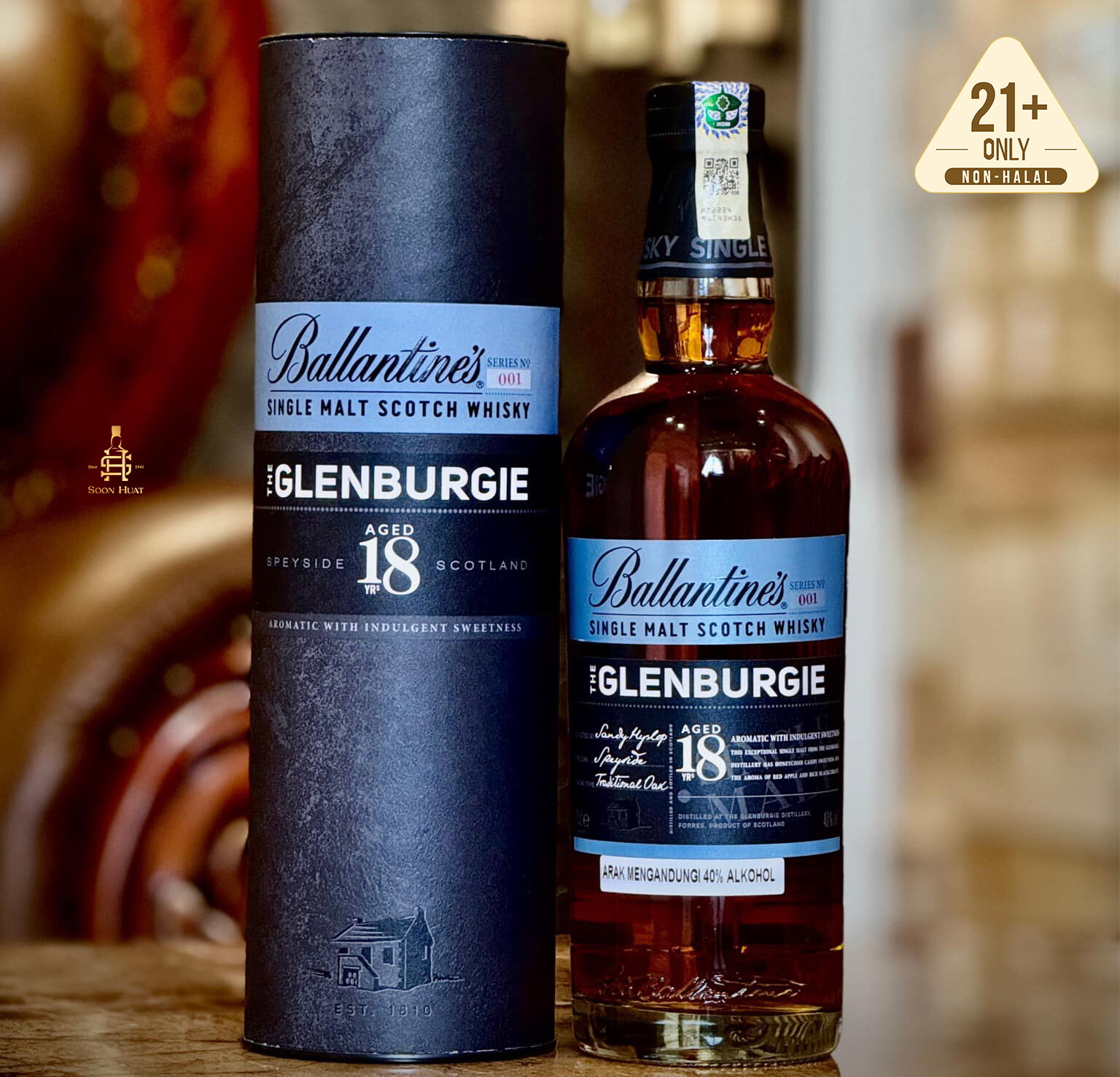 Ballantines Glenburgie 18 years Single Malt Single Malt