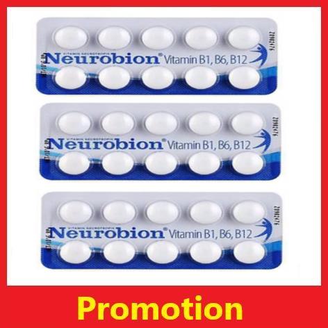 Neurobion 30tablets Vitamin B1 B6b12 Vitamin Untuk Sakit Saraf Kebas Tangan Atau Kaki Lazada