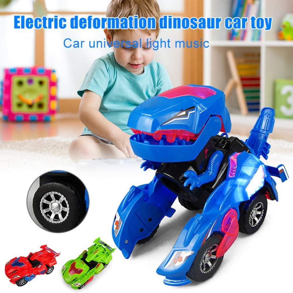 Transformers Dinosaurs Led Car Toys for Children Boys