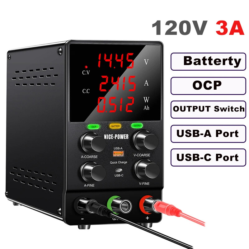 24V 48V Power Source Assembled AC to DC Power Supply USB TypeC Port