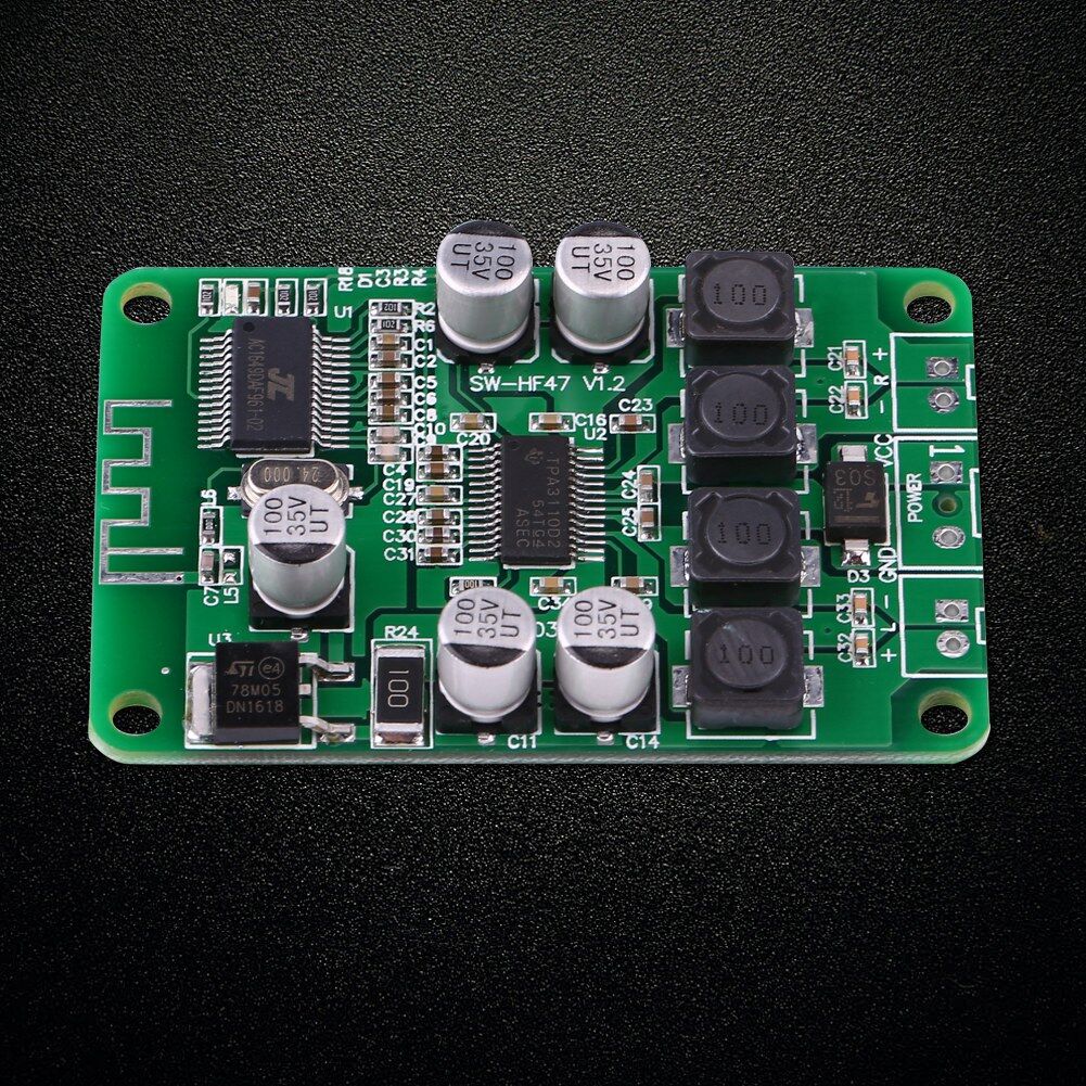 TPA3110 2x15W Bluetooth Audio Power Amplifier Board AMP for Speaker