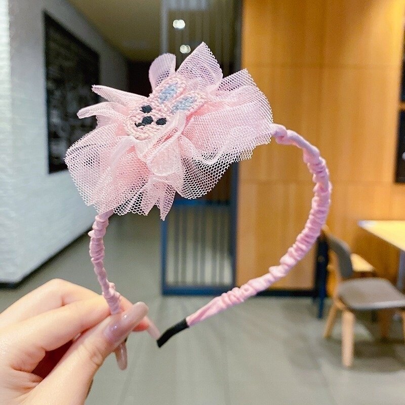 Cài Tóc Hình Nơ Hoa Dễ Thương Cho Bé Gái