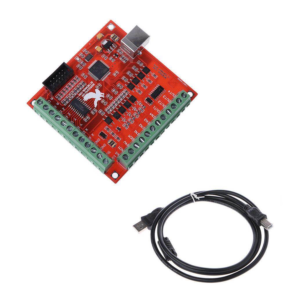 [Giao Hàng 24 Giờ] Bảng Mạch Đột Phá RCSD CNC USB MACH3 100Khz Bộ Điều Khiển Chuyển Động Trình Điều Khiển Giao Diện 4 Trục
