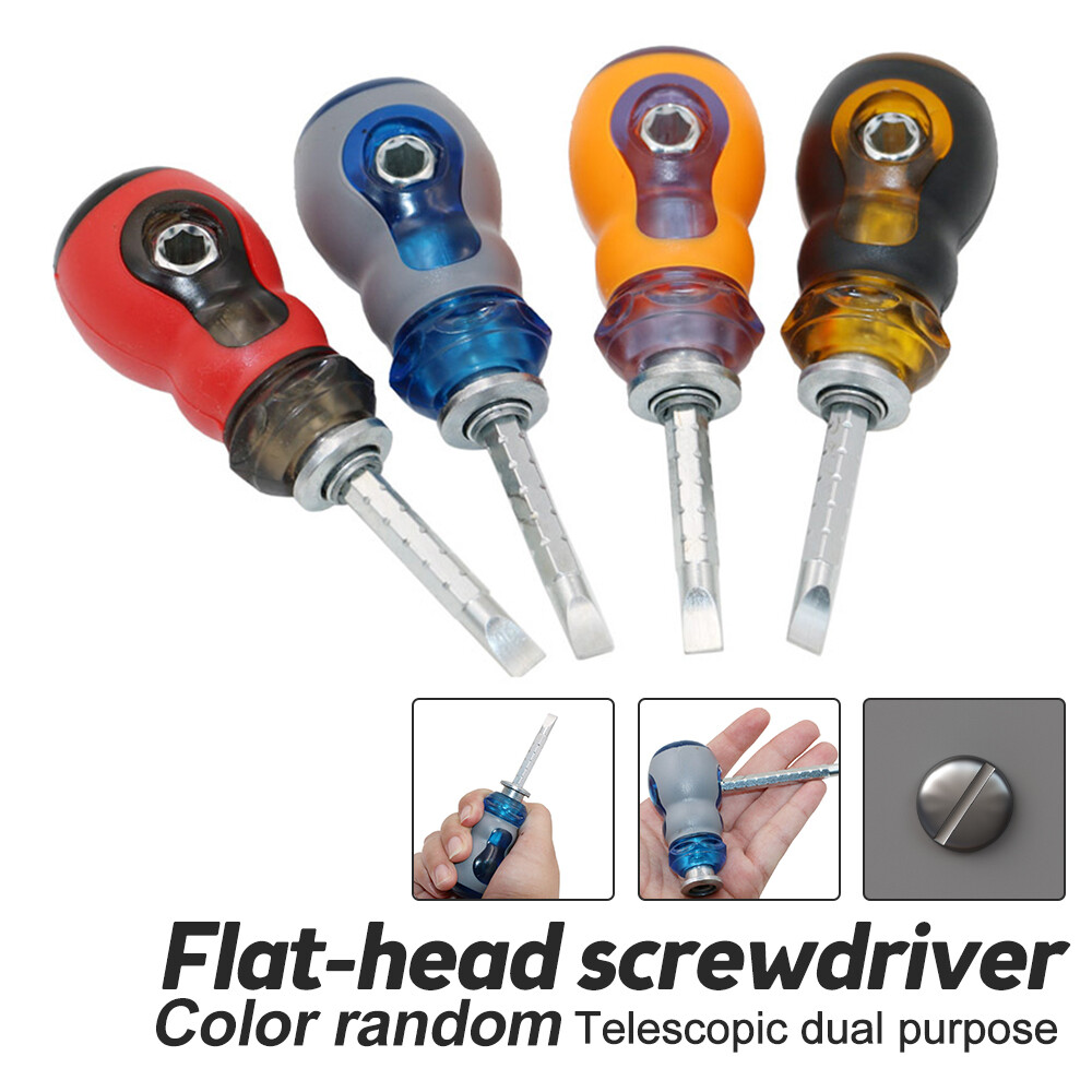 Slotted Telescopic Small Screwdriver Cross Screwdriver Combination Set with Magnetic