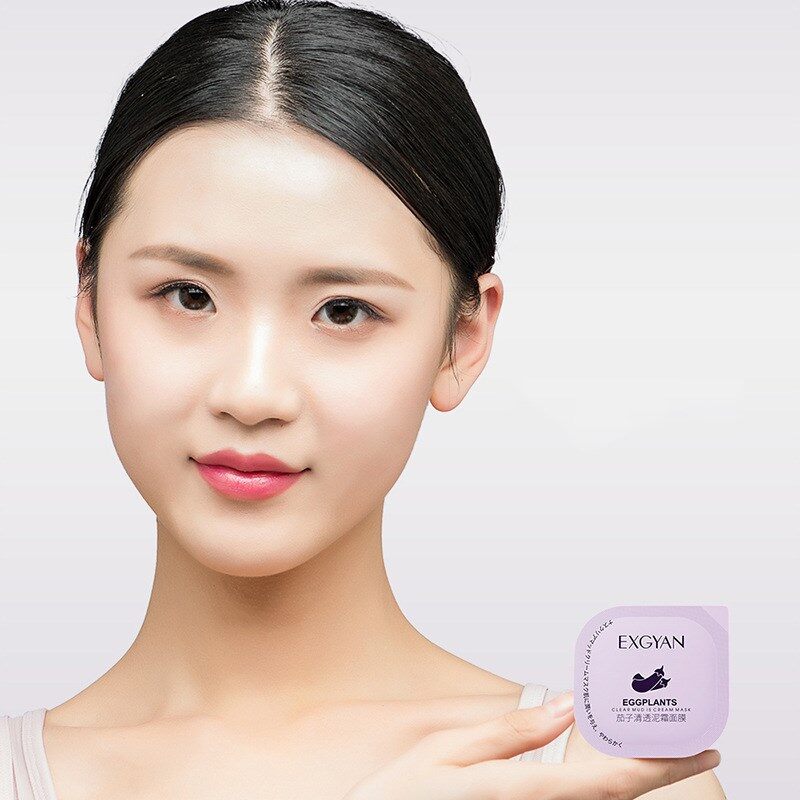 Mặt Nạ Làm Sạch Da Mặt VOPRO 8 Chiếc Cà Tím Hydra