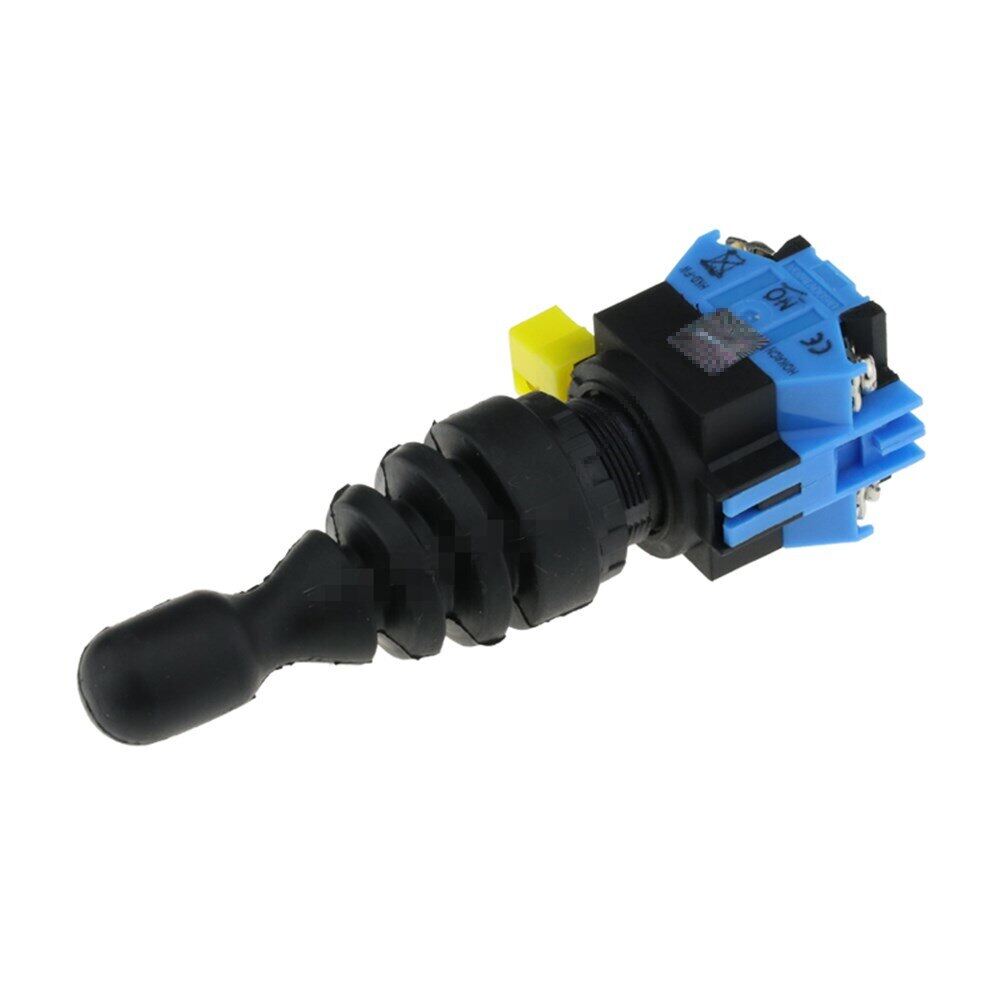 【‘; 22mm joystick switch momentary 2 position 2no latching reset wole stick monolever cross button switch hkl-fw22 hkl-fw12
