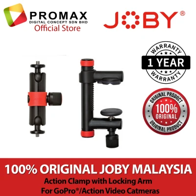 JOBY Action Clamp with Locking Arm 100% Original Malaysia
