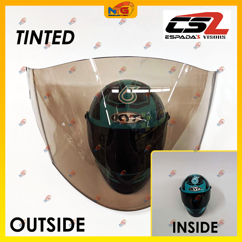 ARC Ritz Helmet Visor Tinted/Smoke/Chrome/Crystal/Rainbow Lazada