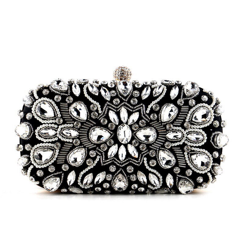 Phụ Nữ Túi ví cầm tay Rhinestone Ví cầm tay đám cưới ví sang trọng của phụ nữ Đảng ví và túi xách ví Túi Đeo Vai nổi bật