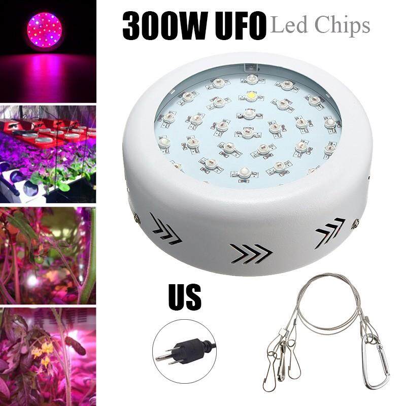 【Free Vận Chuyển + Đèn Flash Deal】 300 W UFO LED Phát Triển Ánh Sáng Suốt Đèn Bảng Điều Khiển Thuỷ Cung Trong Nhà Veg Hoa Vật Có Hoa