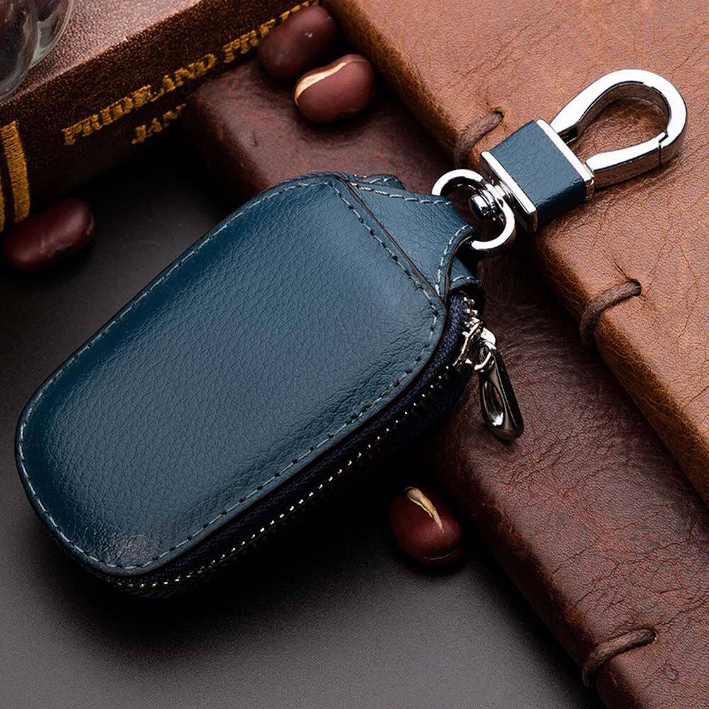 FLOW TOP Portable Multifunction With Keyring Key Bag Case Keychain Men Zipper Key Case Bag Car Key Wallets Car Key Case Keys Organizer