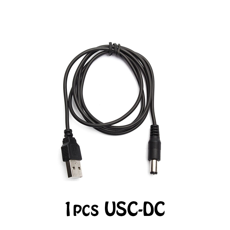 USB port 5V 5.5*2.1mm DC barrel power cable connector, suitable for small electronic devices