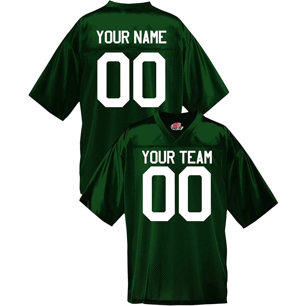 Custom Green Football Jerseys, Football Uniforms For Your Team