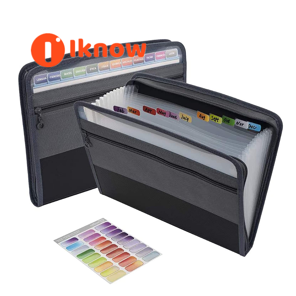 Neomate Checklist Document Organizer Neomate 13-Pocket Expanding File Folder - A4/Letter ...