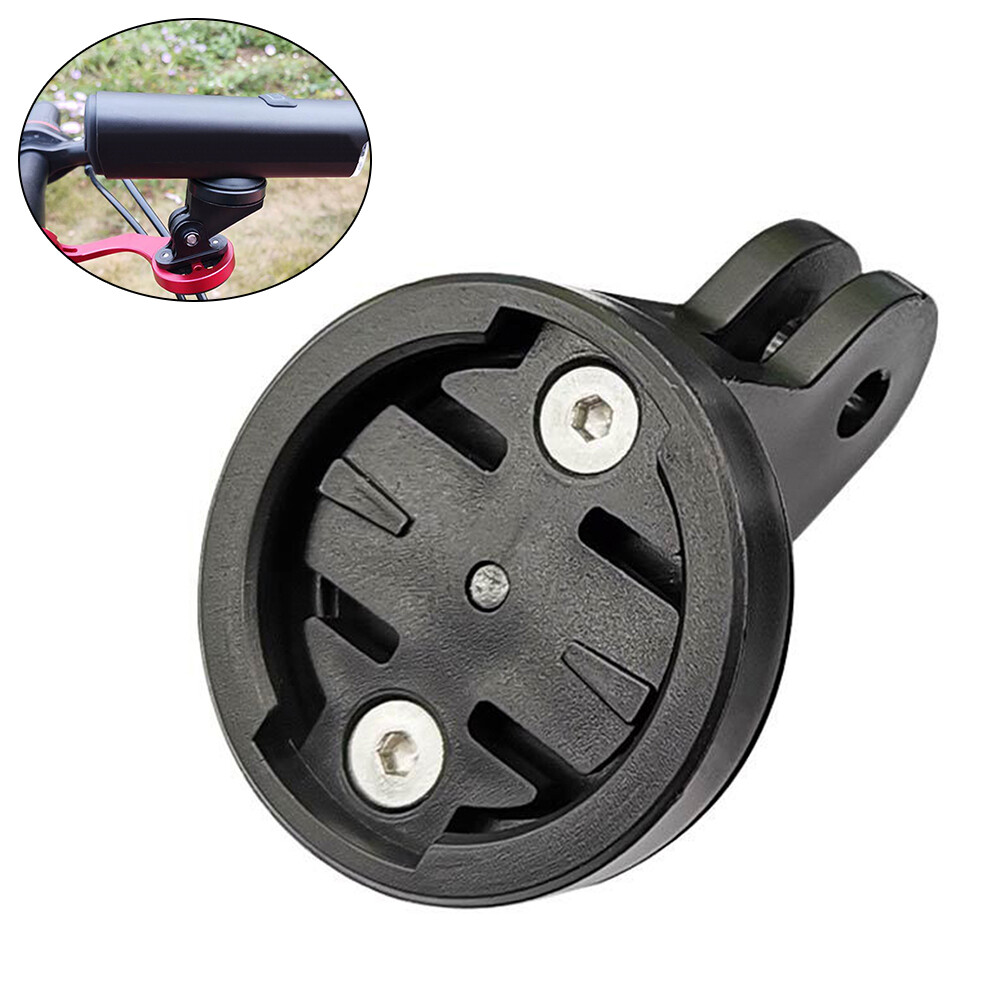 Bicycle Computer Camera Plastic Mount Bike Handlebar Stopwatch Speedometer Holder Camera Adaptor Mount Computer Base Fit for Garmin Go Pro