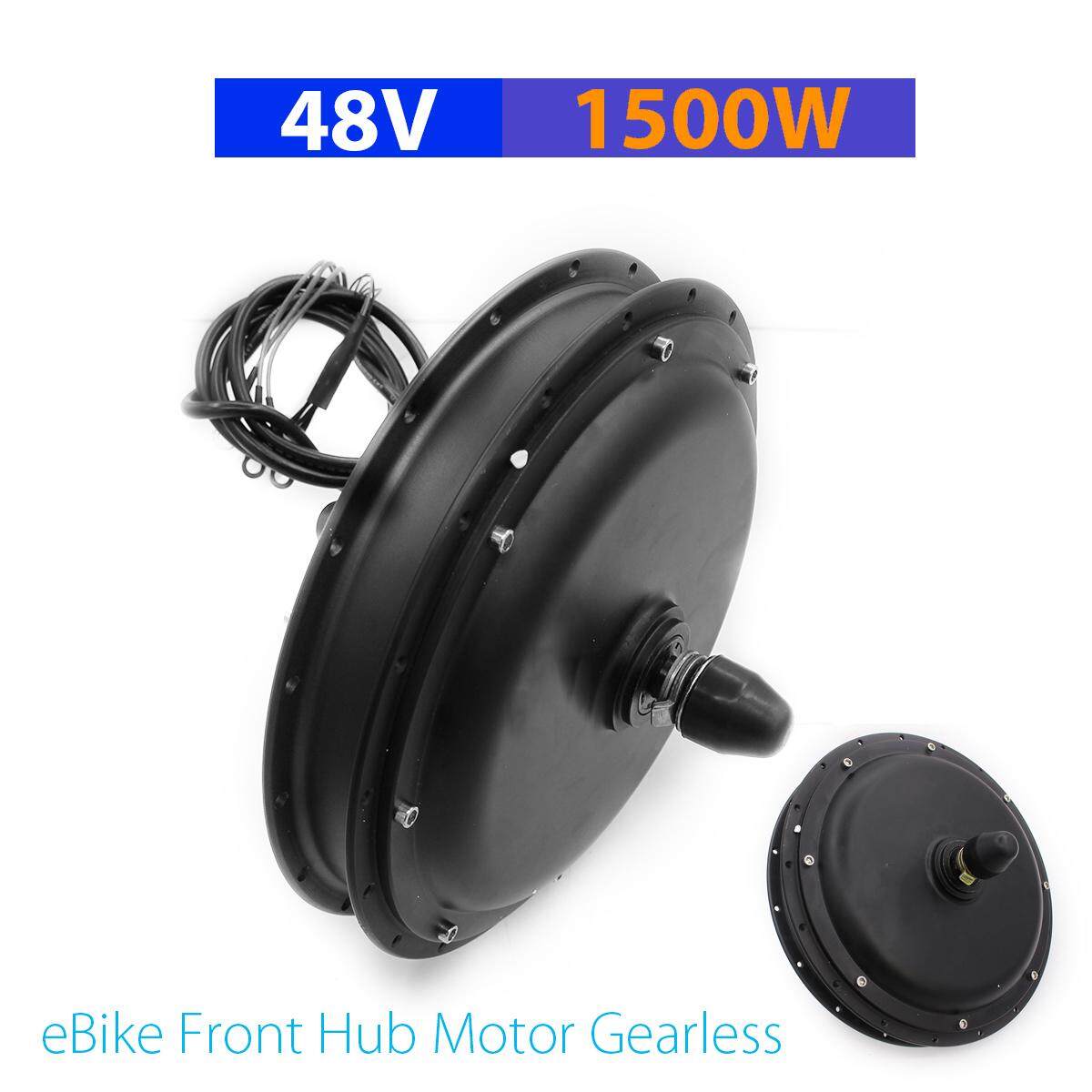 RisunMotor 48 V 1500 W Ebike Hub Trước Xe Máy Gearless cho Xe Đạp Điện Bánh Xe